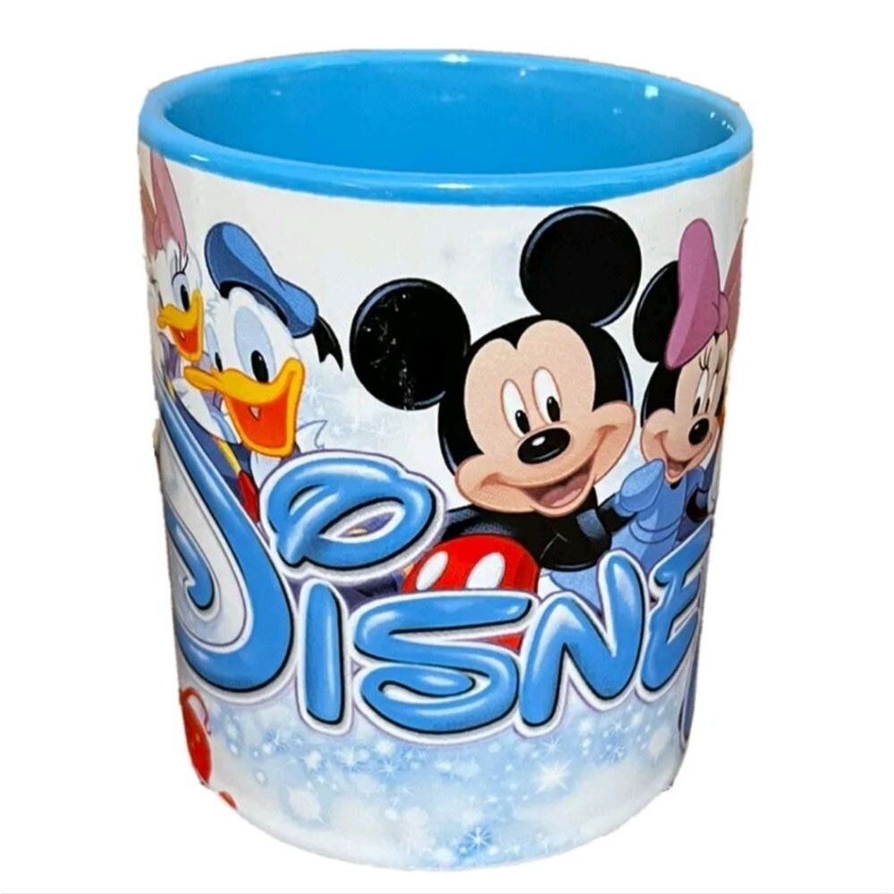 Disney Orlando Mug Mickey Mouse and Friends Princesses Villians Jerry Leigh
